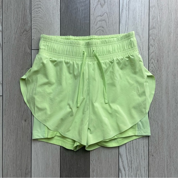 Gymshark Green Athletic Shorts with Elastic Waistband - Picture 1 of 8